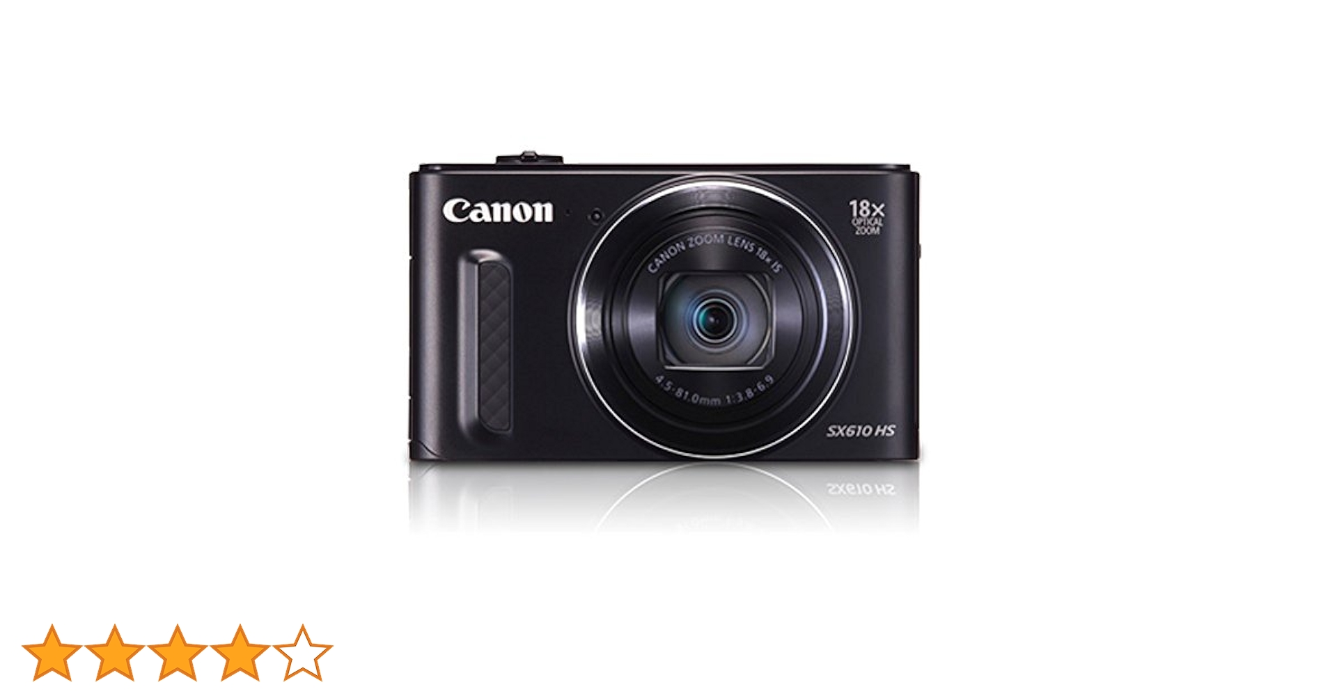Buy Canon SX610 HS 20.2MP Point and Shoot Digital Camera (Black